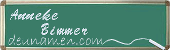 Anneke Bimmer Visitenkarte